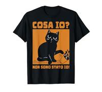 Gatto Divertente Cosa Io Non Sono Stato Io Maglietta
