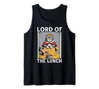 Gatto divertente in scatola Lord of the Lunch Cat Lover Cat Canotta
