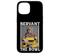 Gatto divertente in scatola Servant The Bowl Cat Lover Cat Custodia per iPhone 15