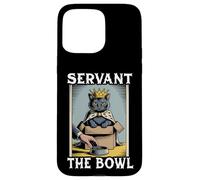 Gatto divertente in scatola Servant The Bowl Cat Lover Cat Custodia per iPhone 15 Pro Max
