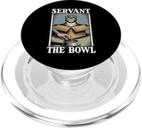 Gatto divertente in scatola Servant The Bowl Cat Lover Cat PopSockets PopGrip per MagSafe