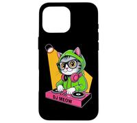 Gatto Dj Meow Mix Musica Felina Custodia per iPhone 16 Pro Max