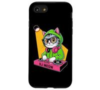 Gatto Dj Meow Mix Musica Felina Custodia per iPhone SE (2020) / 7 / 8