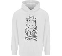 Gatto Don'T Fight Me Funny Bambini Felpa con Cappuccio