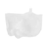 Gatto Dormiente Stampo Bianco in Silicone per Resina e Cemento | Decorazioni Casa e Progetti Fai, Facile Sformatura, Alta Resistenza Termica, Forma Versatile
