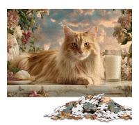 Gatto d'Oro Puzzle in Legno Adulto 1000 Pezzi Puzzle Per Gioco Familiare Decorazione Interna Unica Gioco Education Regalo Per Amore E Amico Stress Relief Toy 1000pcs (75x50cm)