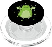 gatto Drago Pipistrello Favola Creatura Favola Fiaba PopSockets PopGrip per MagSafe