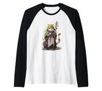 Gatto Druido Maglia con Maniche Raglan