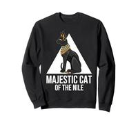 Gatto Egiziano Dea Bastet Felpa