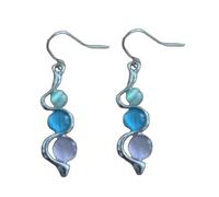 Gatto Eye Gemma Orecchini Per Le Donne Orecchini Di Cristallo Artificiale Gioielli Di San Valentino Regalo Di Compleanno I Vost, Taglia unica, come descritto