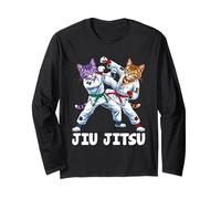 Gatto Fare Jiu Jitsu in Uniforme Jiu Jitsu Wrestle Jiujitsu Maglia a Manica