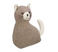 Gatto fermaporta Blocco porta decorativo 1,4 kg Poliestere Cuneo porta pesante