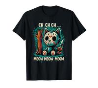 Gatto Film Horror - Ch Ch Ch Meow Maglietta