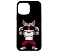 Gatto Fitness Custodia per iPhone 13 Pro Max