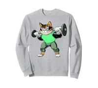 Gatto Fitness Felpa