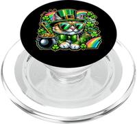 Gatto Gattino Leprechaun St. Pattys Shamrock San Patrizio PopSockets PopGrip per MagSafe