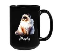 Gatto Himalayano Tazza Mug Durevole Tazza Colazione Novità Tazze Di Caffè Regali Divertenti Per Regali Di Compleanno Fidanziati Natale Regalo 330Ml
