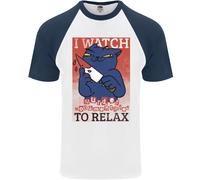 Gatto I Orologio Assassino Documentaries A Rilassarsi DA UOMO S/S Baseball