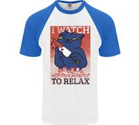 Gatto I Orologio Assassino Documentaries A Rilassarsi DA UOMO S/S Baseball