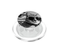 Gatto in Giappone Al Castello di Osaka PopSockets PopGrip per MagSafe