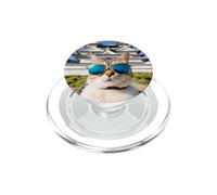 Gatto In Giappone Al Castello Himeji PopSockets PopGrip per MagSafe