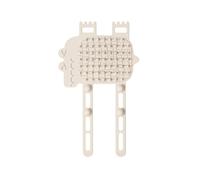 Gatto in silicone, raschietto angolare da parete in silicone, massaggia delicatamente un pennello spaziale per animali domestici, pettini massaggianti per la rimozione dei sciolti, rilassanti e