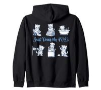 Gatto in Terapia occupazionale Che Fa Le ADL Assistente Felpa con Cappuccio