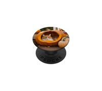 Gatto In Una Zucca PopSockets PopGrip Adesivo