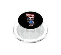 Gatto Libano Bandiera Cedro Albero Beirut Libanese Arabo Islam Bissa PopSockets PopGrip per MagSafe