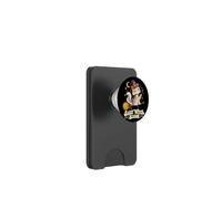 Gatto Magico da Strega per un Halloween Divertente PopSockets PopWallet per MagSafe