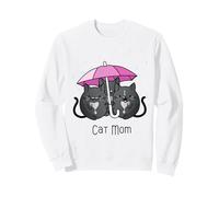 Gatto Mamma Gatto Mamma Felice Festa della Mamma Migliore Gatto Mamma mai Felpa