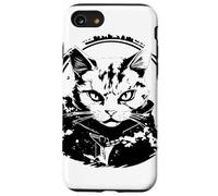 Gatto Manga Guarda il proprietario dell'animale domestico Custodia per iPhone SE (2020) / 7 / 8
