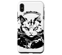 Gatto Manga Guarda il proprietario dell'animale domestico Custodia per iPhone XS Max
