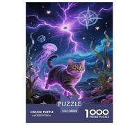 Gatto Manx senza coda Animale 1000 Pezzi Puzzle Per Adulti Jigsaw Regalo Per Amore E Amico Per Gioco Familiare Decorazione Interna Unica Gioco Education Stress Relief 38x26cm/1000pcs