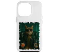 Gatto matrice - pillola rossa, pillola blu Custodia per iPhone 13 Pro