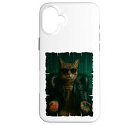 Gatto matrice - pillola rossa, pillola blu Custodia per iPhone 16 Plus