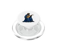 Gatto medievale Bardo che suona liuto manoscritto arte PopSockets PopGrip per MagSafe