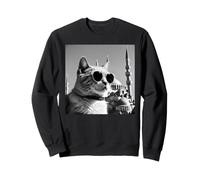 Gatto nella Moschea Türkiye E Sultan Ahmed Felpa