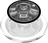 Gatto nello spazio Astronauta AstroCat I Love Cats & Outer Space PopSockets PopGrip per MagSafe