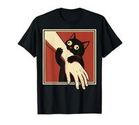 Gatto Nero Che Morde Il Braccio papà Gatto Morso Maglietta