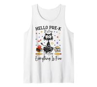 Gatto Nero Ciao prek im fine Tutto è Bene Pre k Divertente Canotta