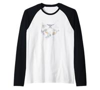 Gatto Nero, Gotico Maglia con Maniche Raglan
