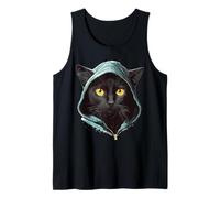 Gatto Nero Occhi Gialli Gatti Felici Canotta