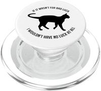 Gatto nero sfortunato PopSockets PopGrip per MagSafe