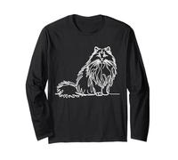 Gatto Norvegese Linea Amante Gatti Maglia a Manica
