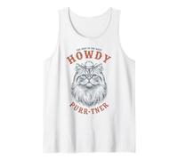 Gatto Occidentale Purr'n'er Best in West Retro Style Canotta