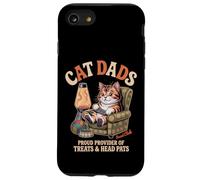 Gatto Papà Social Club Divertente Gatto Papà Vintage Custodia per iPhone SE (2020) / 7 / 8