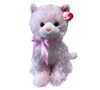 Gatto Peluche 26cm Serie Luxury Realistico Originale Gattino Soft Plush con Pelo
