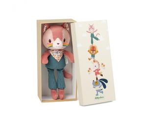 Gatto peluche coccolone Jeanne Lilliputiens 83626