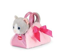 Gatto Pink Fashion Bag | Animali peluche idea regalo | 15x20x11 cm taglia XS | Fashion pets | modello 56081